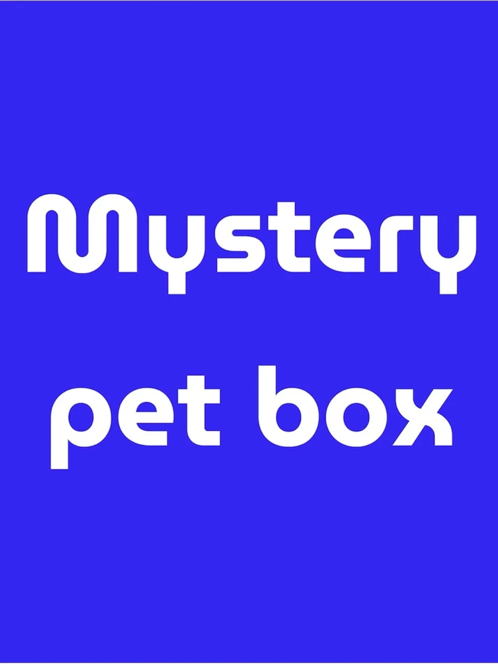 Mystery Pet Box - 5 grooming/clothing items